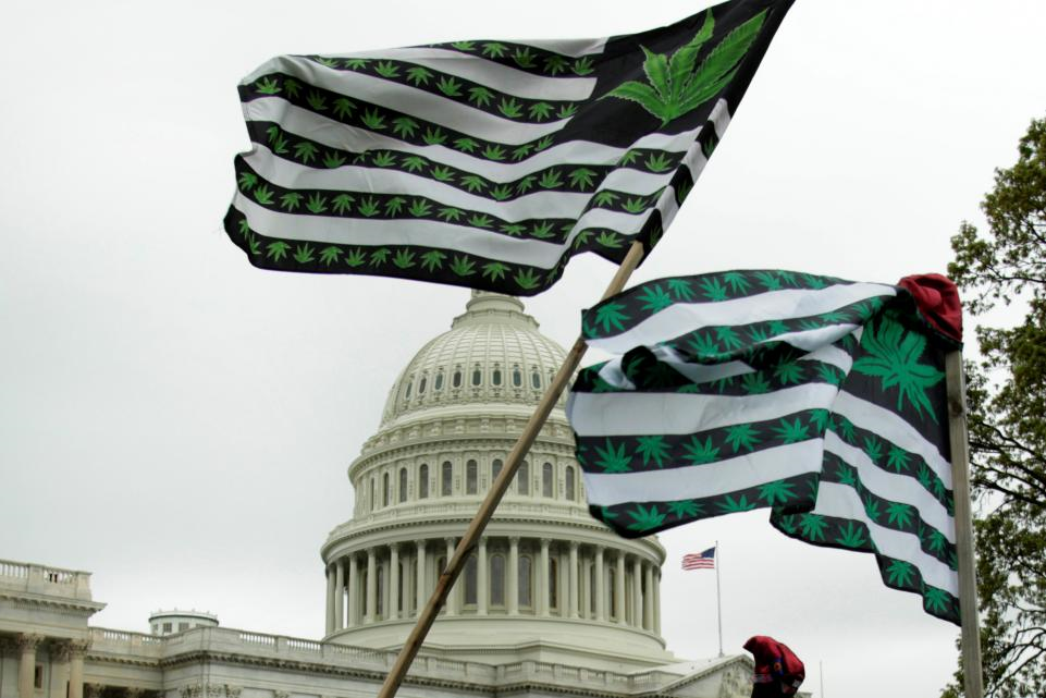 Flags Cannabis - Reuters