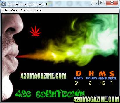 Flash: 420 Countdown