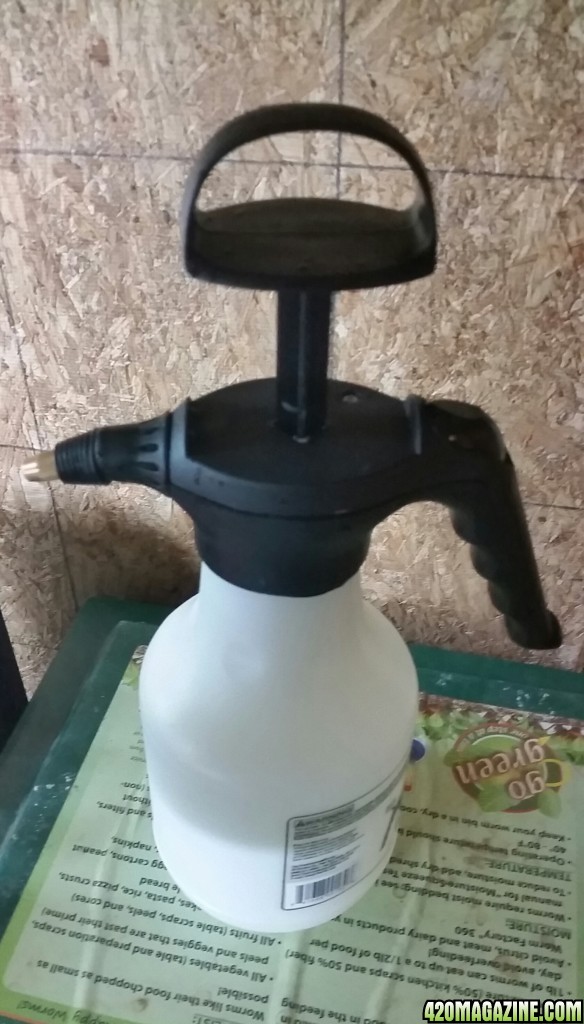 Foliar sprayer $14