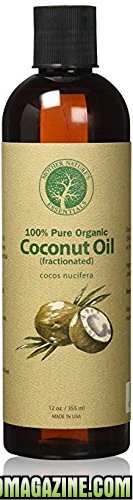 Fractionated coconut oil