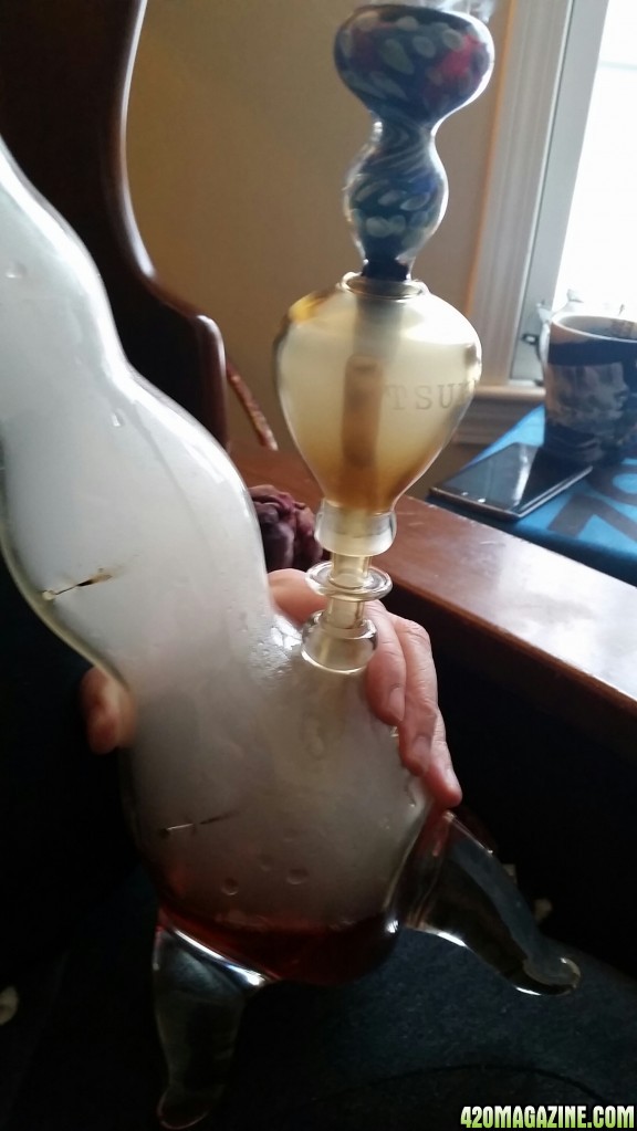 Fruit tea bong