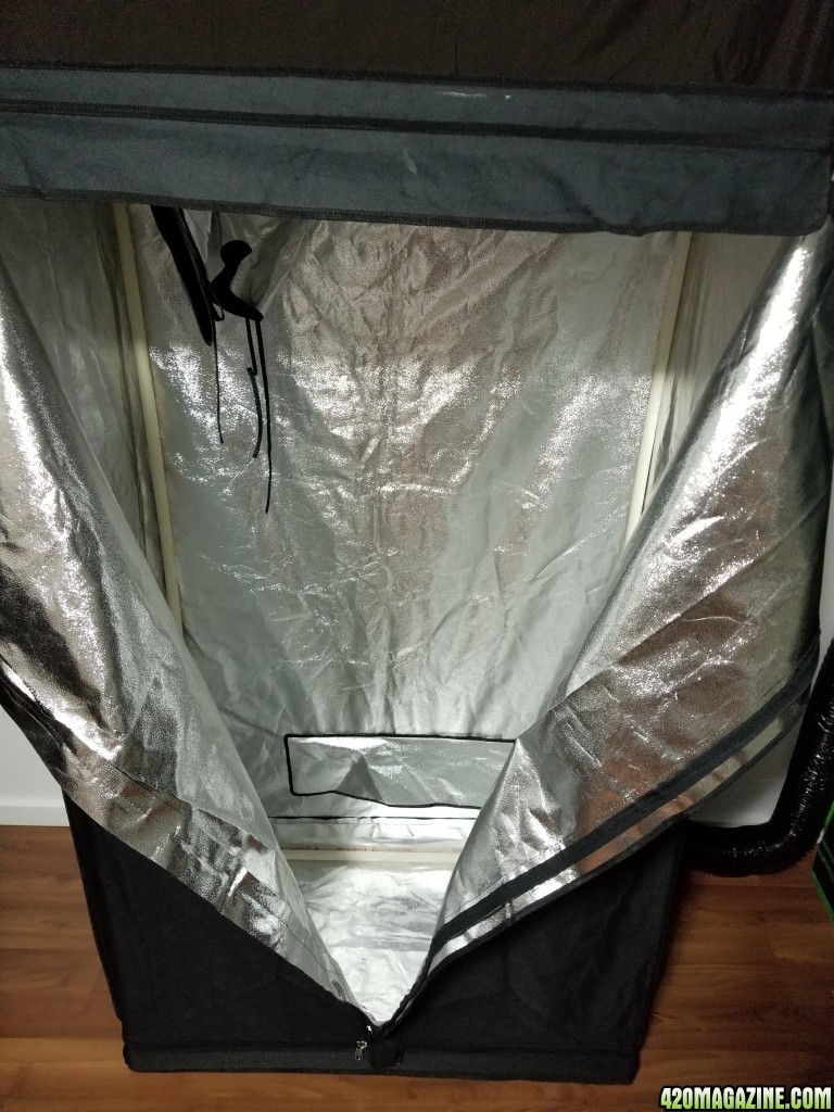 Ghetto rigged veg tent