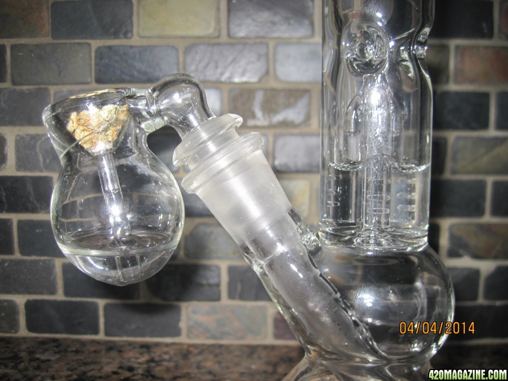 Ghost Glass 10 inch bong