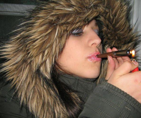 Girl Smoking