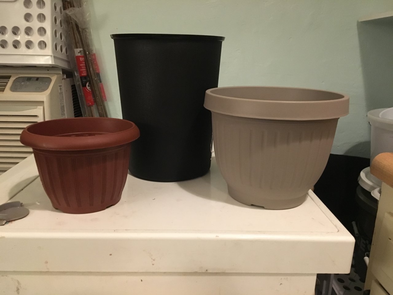 Gradated hempy pots