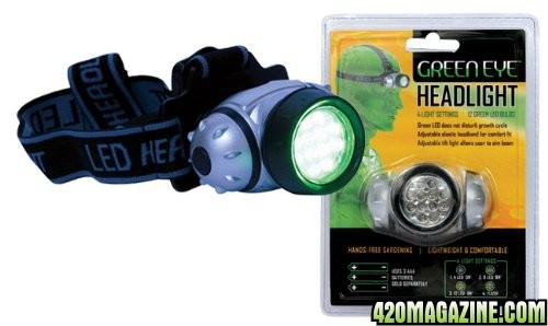 Green Eye LED Headlight