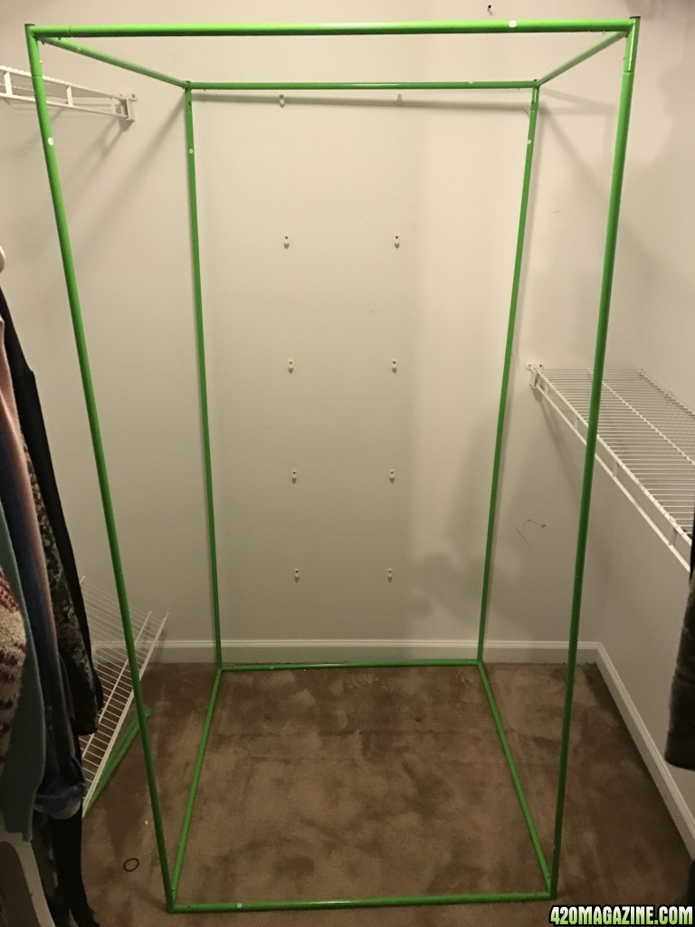 Grow room startup