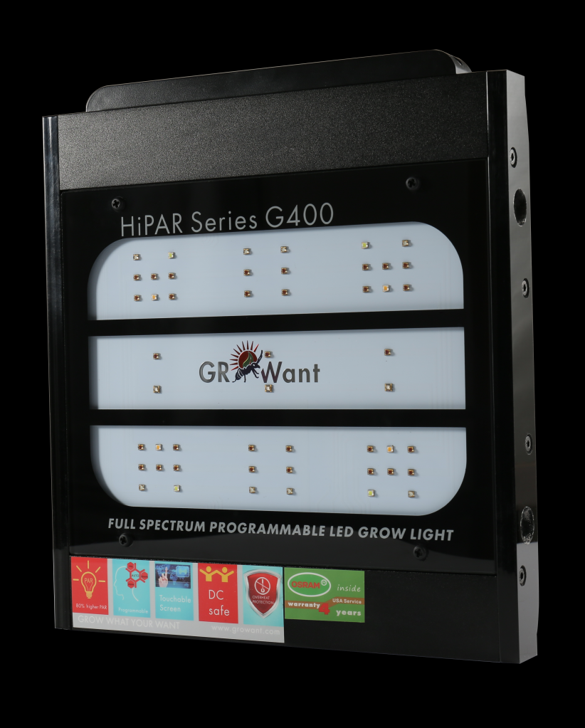 GROWant G5Pro-HiPAR Series 400Watt Intelligent LED Grow Light OSRAM Horticu