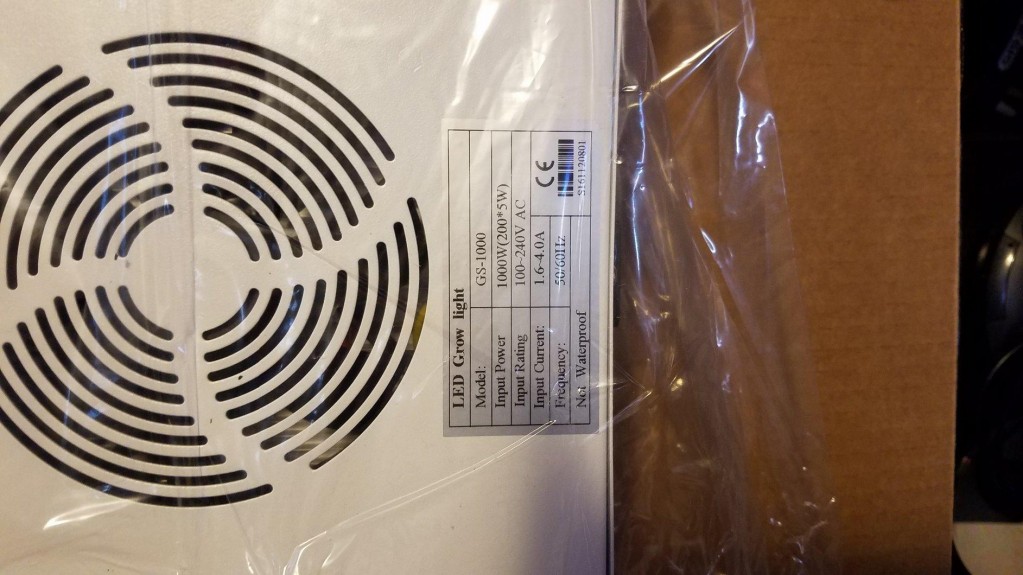 GS1000 1000W LED Grow light