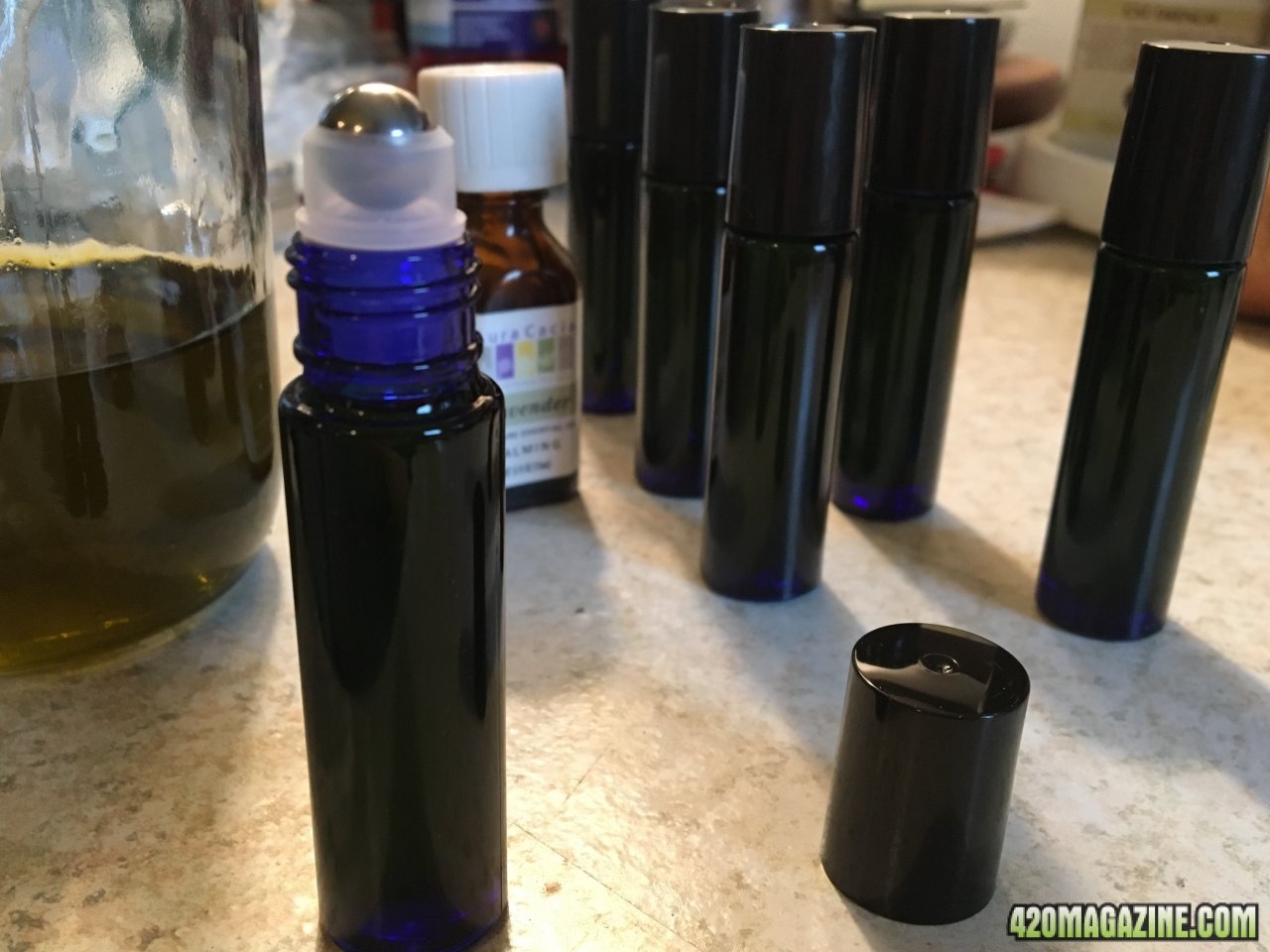 Healing oils