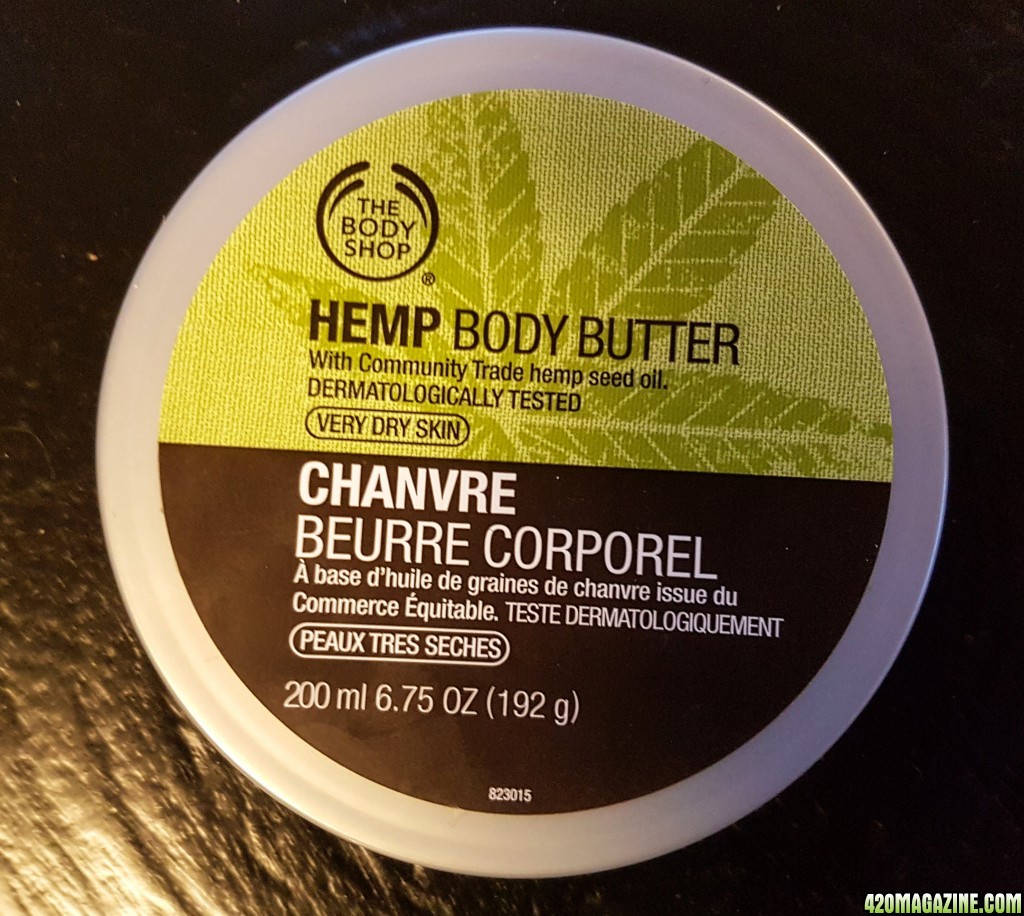 Hemp body butter