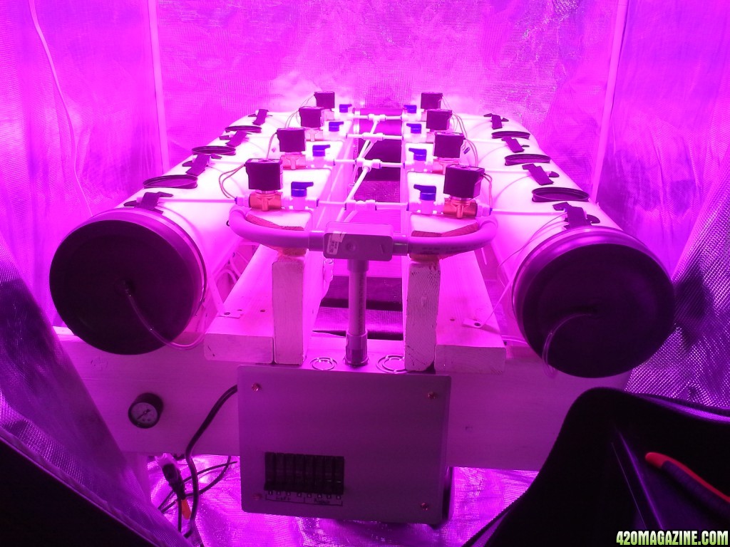 High Pressure Aeroponic DIY System - Trail Run