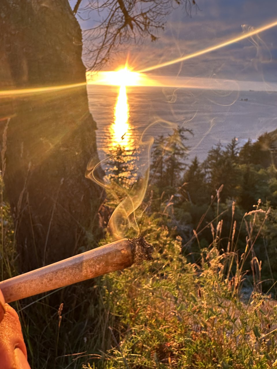 Joints and sunsets