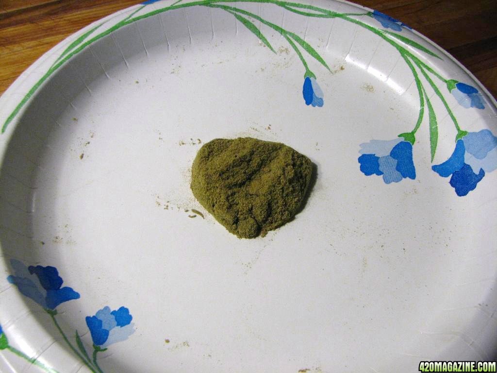 kief into hash