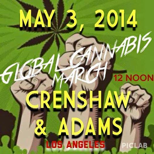 Los Angeles Global Marijuana March 2014, 16th Annual