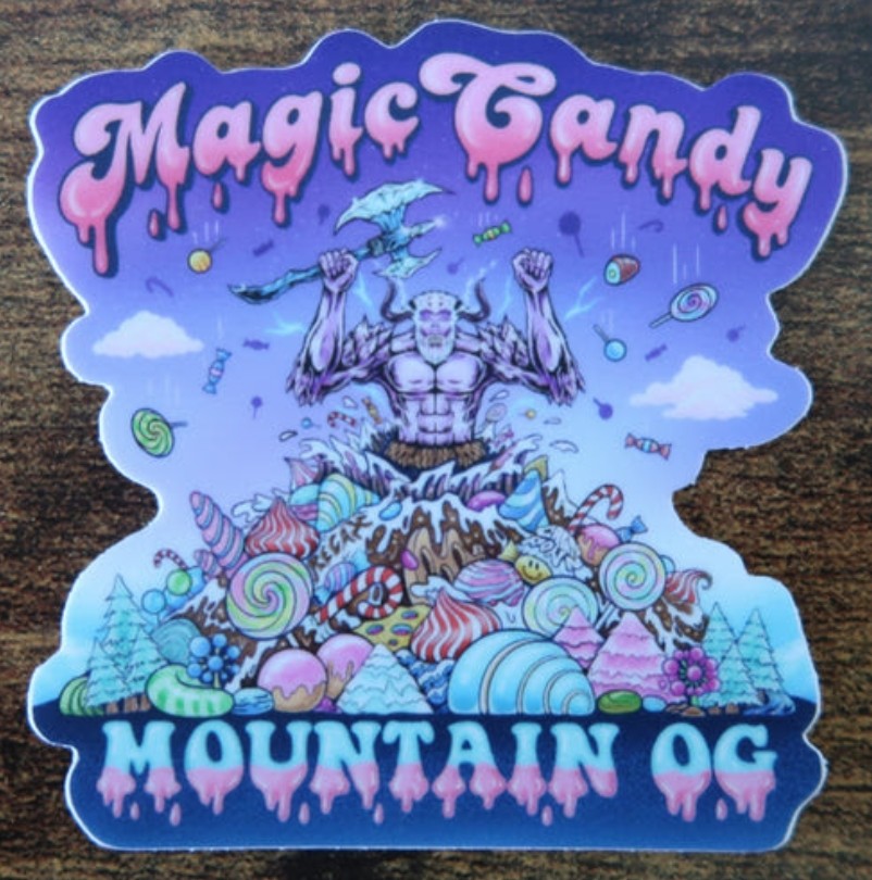 Magic candy mountain og