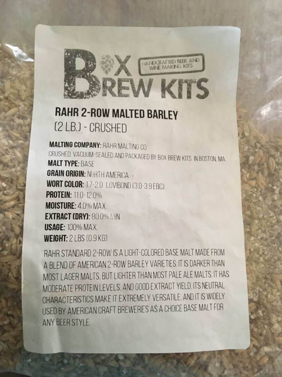 Malted Barley