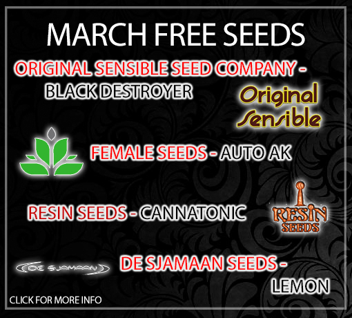 March Free Seed Promo