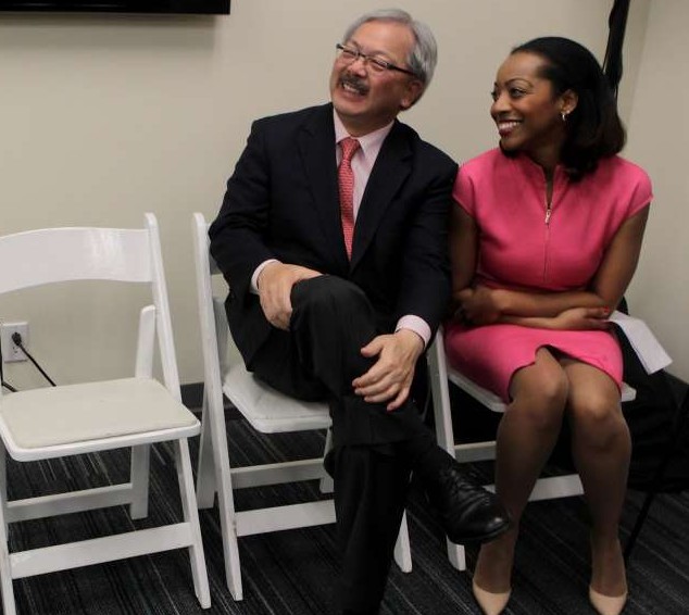 Mayor Ed Lee and Supervisor Malia Cohen - Paul Chinn