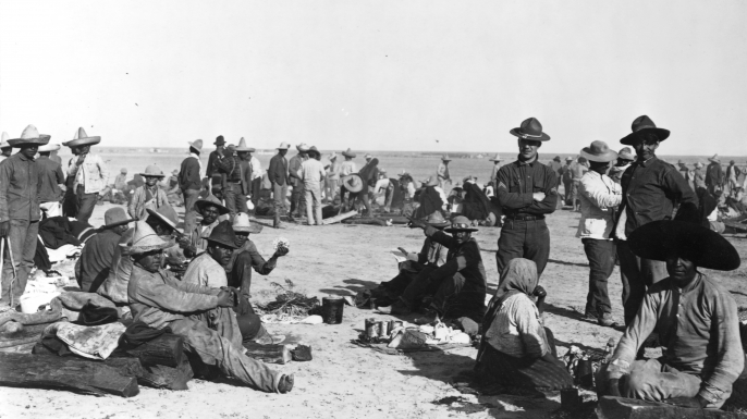 Mexican Revolution Refugees - Getty Images