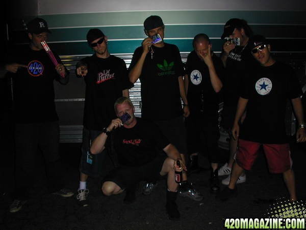 Mushroomhead in 420 Gear w/o Masks