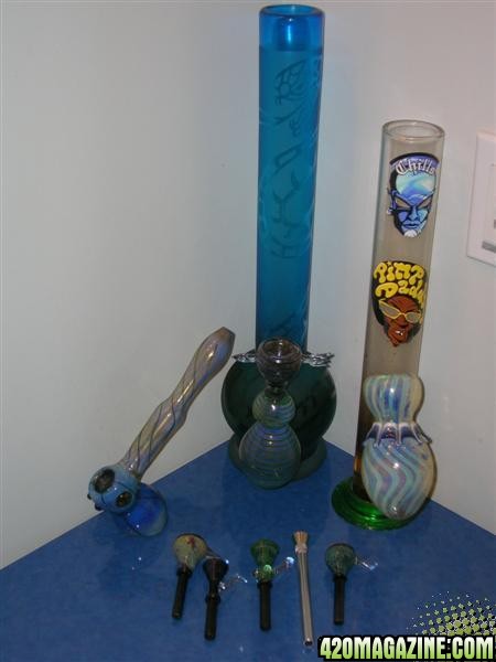 my glass collection