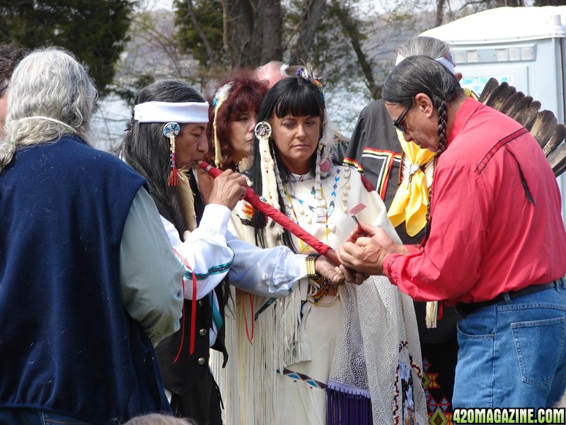 Native American Peace Pipe