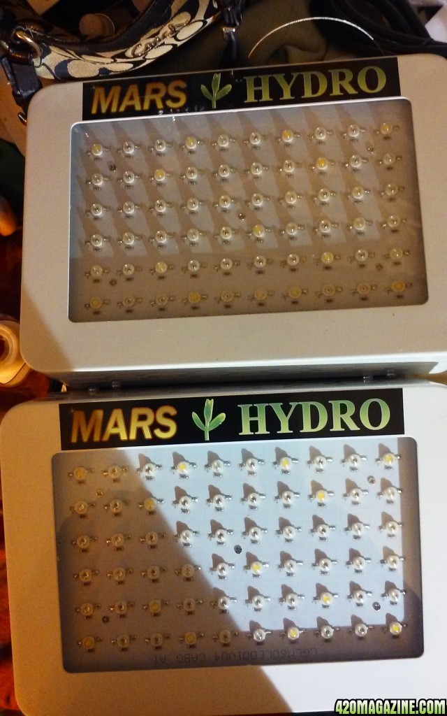 New mars hydro full spectrum cubes and grow tent