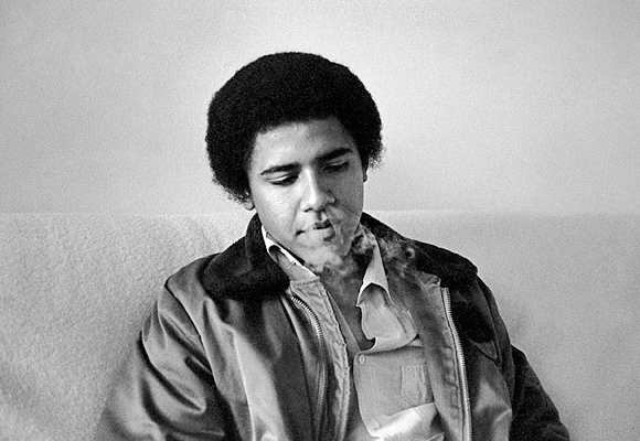 obama smoking