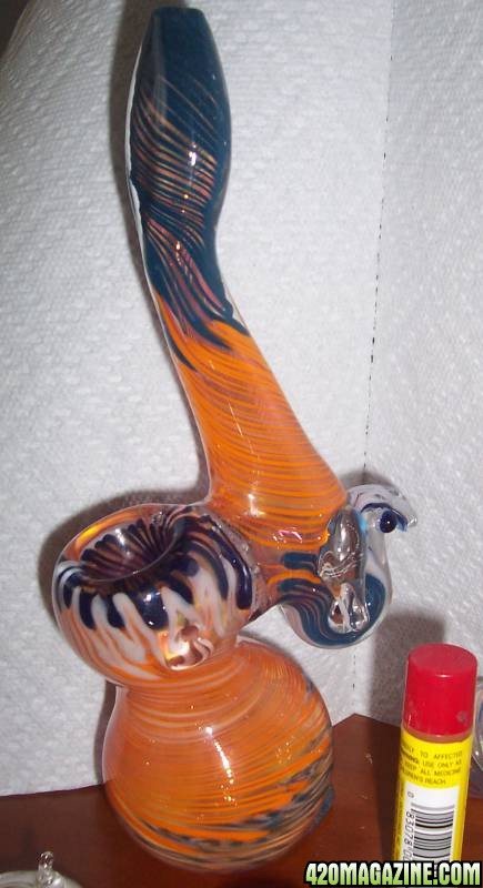 orange bubbler