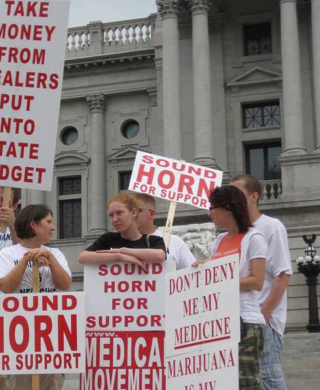 Pennsylvania MMJ Protest