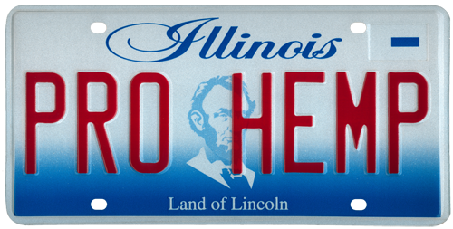 Pro Hemp License Plate