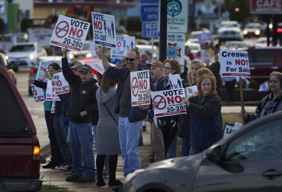 Protesters - Chris Pietsch