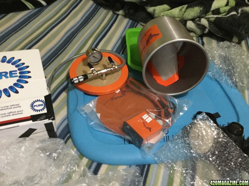 Purge Kit for making Shatter