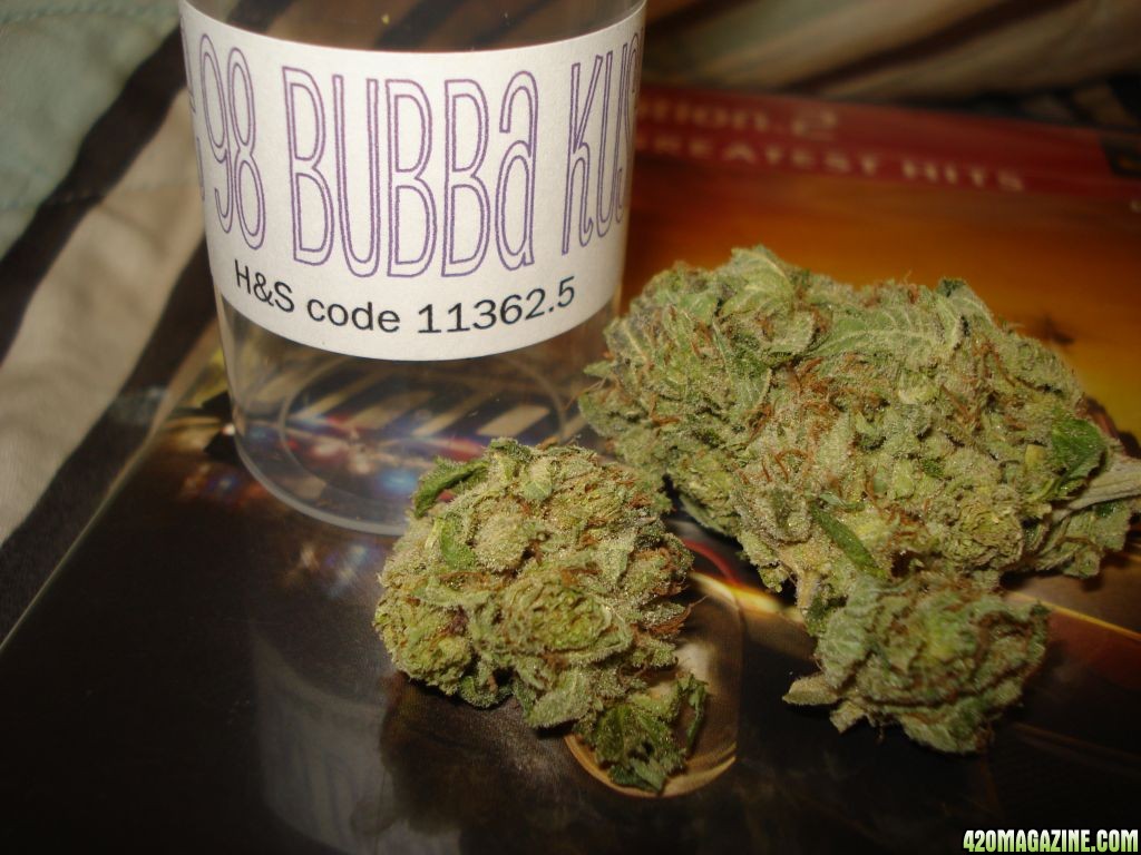 &quot;PRE 98 BUBBA KUSH&quot;