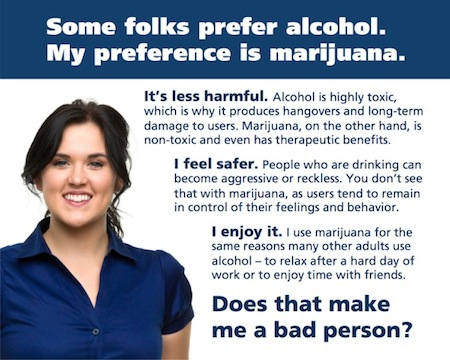 Regulate Marijuana Like Alcohol Flyer