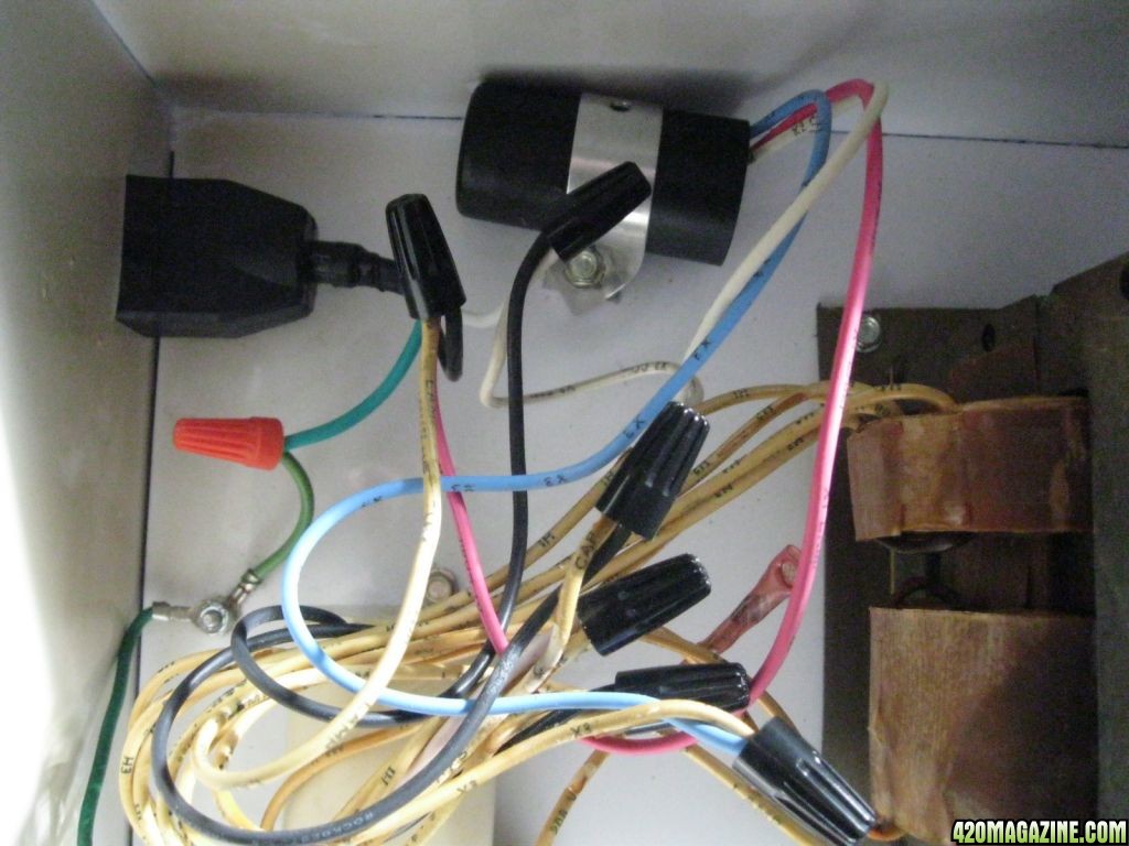 Rewiring of a Diamond ballast for SS light cords