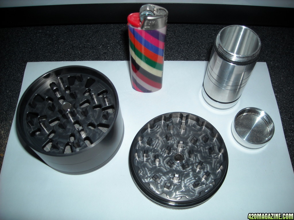 SCS Grinder and SS Stash Case