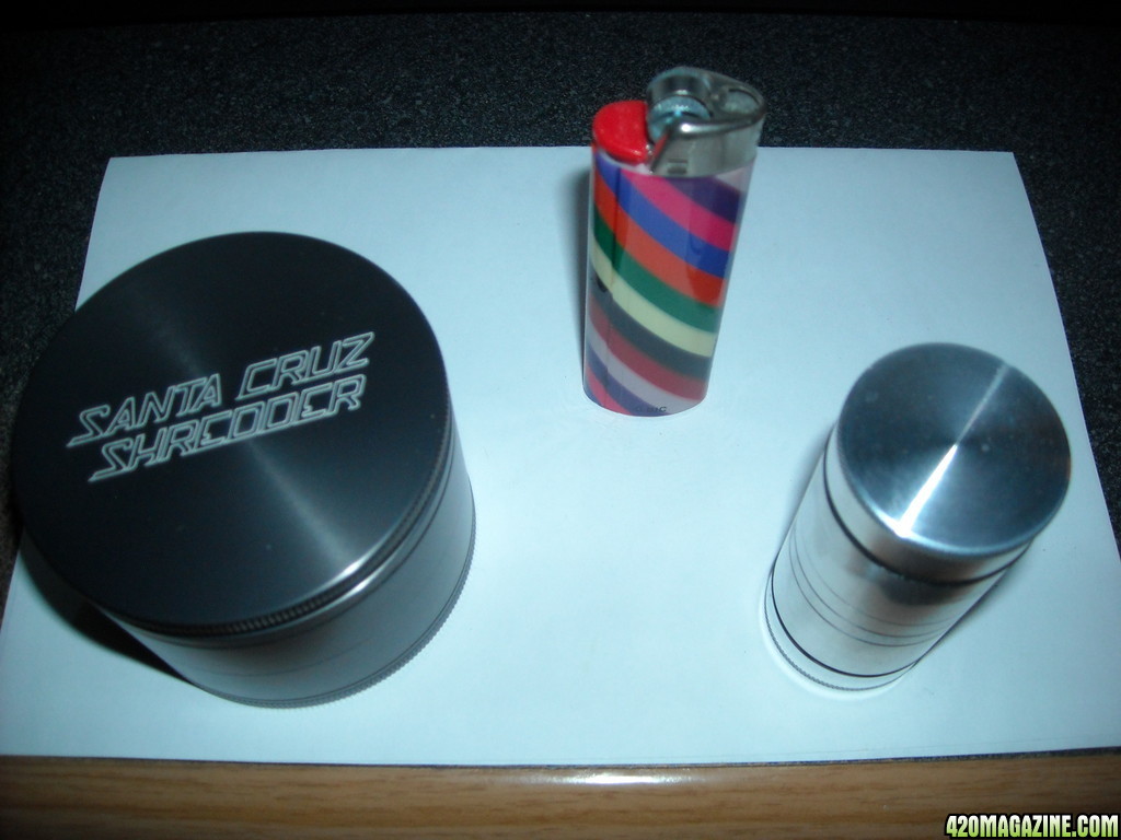 SCS Grinder and SS Stash Case