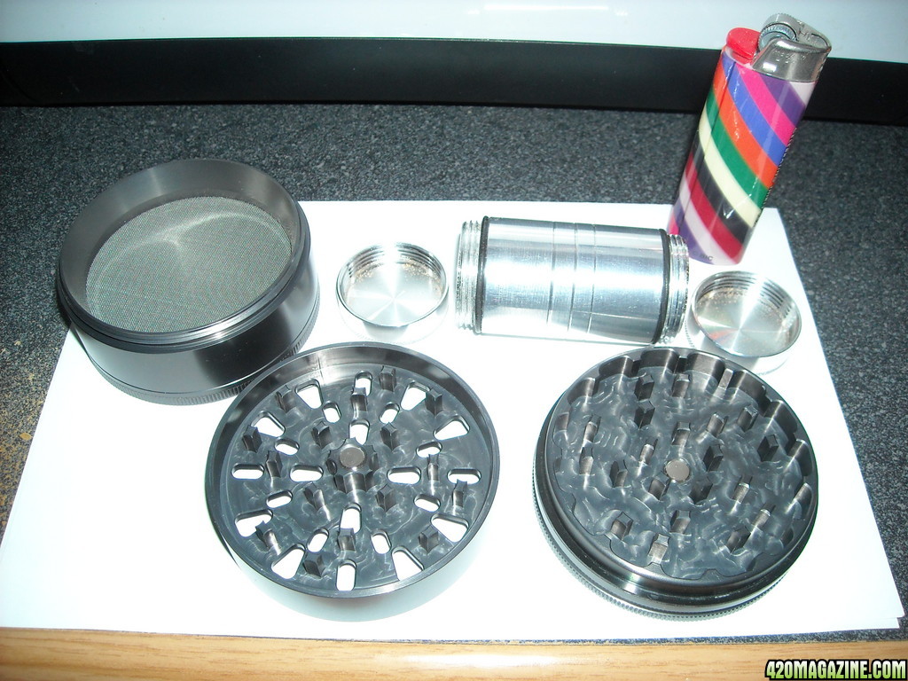 SCS Grinder and SS Stash Case