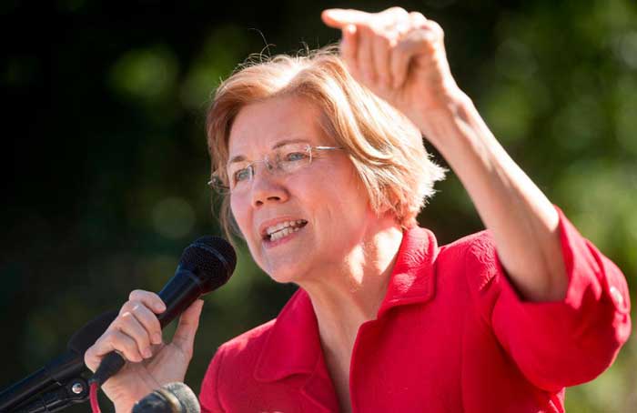 Sen Elizabeth Warren - Getty Images