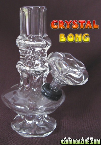 solid crystal bubbler