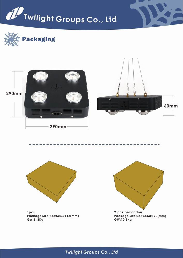 Spider COB LED Grow Light