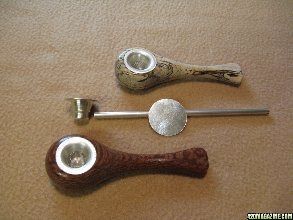 Sterling and Hardwood Pipes