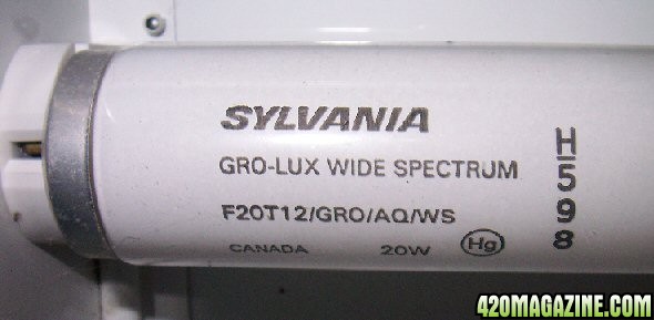 Sylvania Lights/Grow Rack