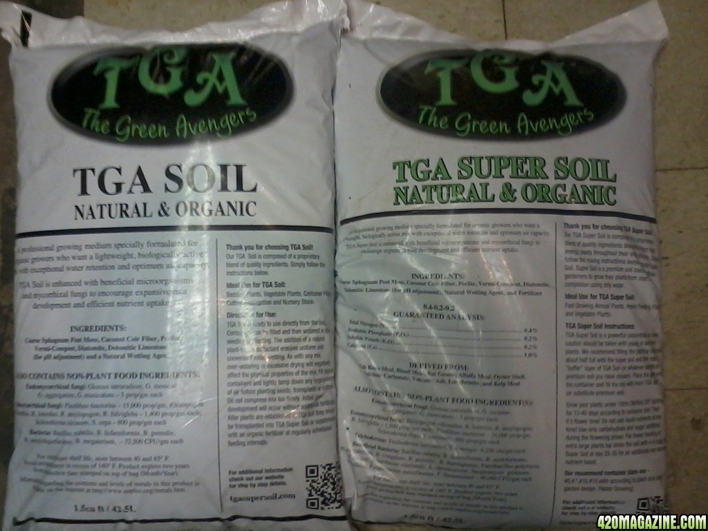 TGA Super Soil