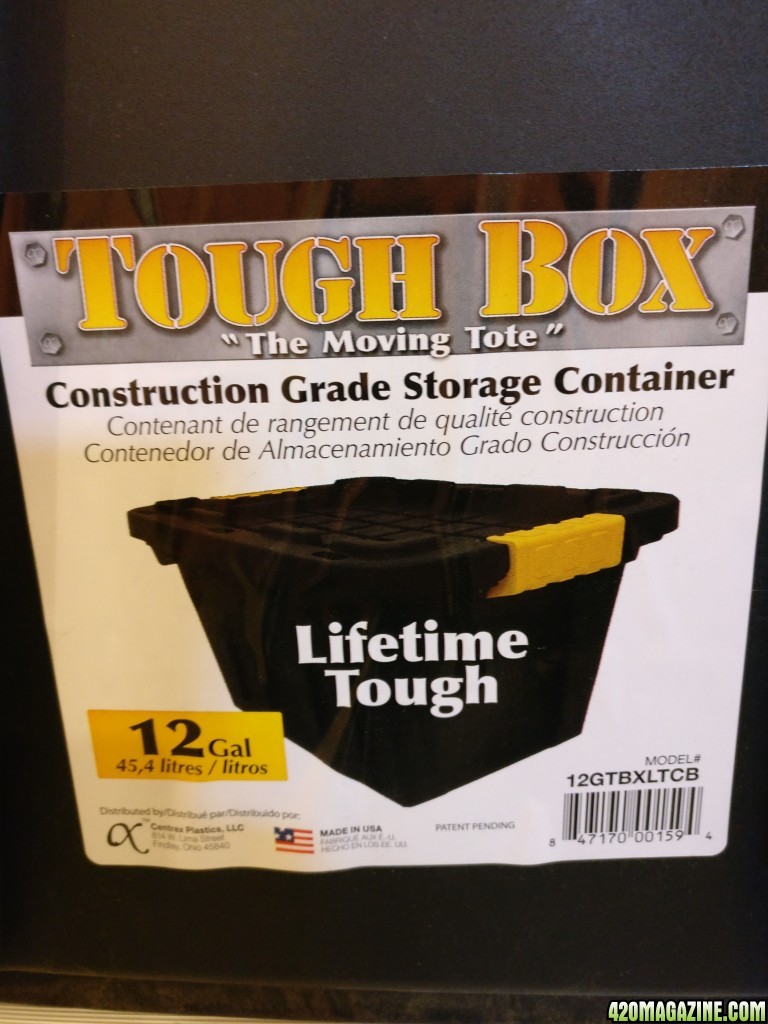 Tough Box Tote