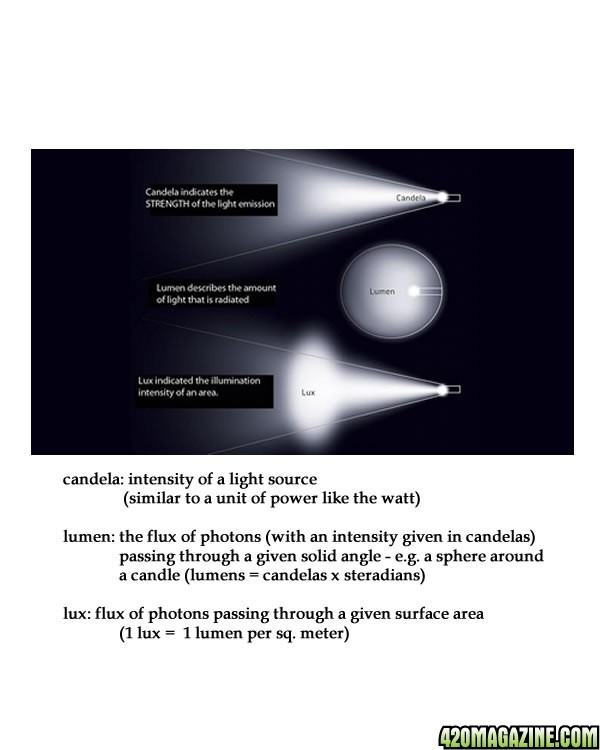 Understanding lumens and lux