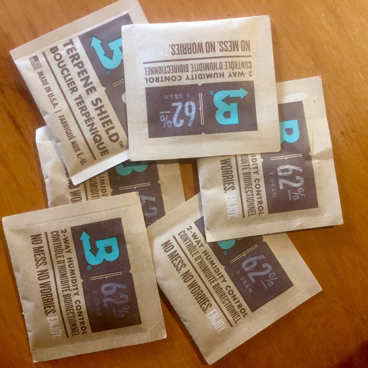 Used boveda packs