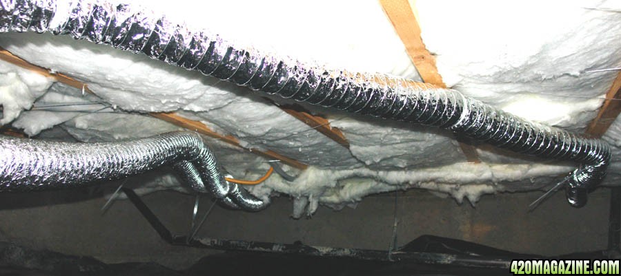 Usul's Crawl Space Ductwork